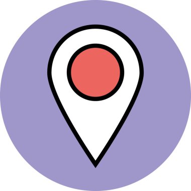 Modern otel ve restoran ikonu kavramları.