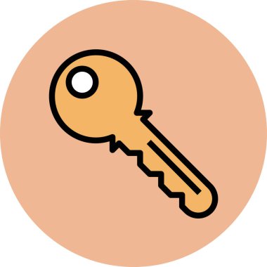 Modern otel ve restoran ikonu kavramları.