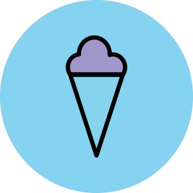 Modern otel ve restoran ikonu kavramları.