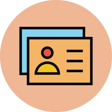 Modern iş ve ofis simgesi kavramları.