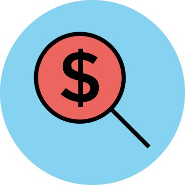 Modern iş ve ofis simgesi kavramları.