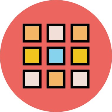 Modern iş ve ofis simgesi kavramları.