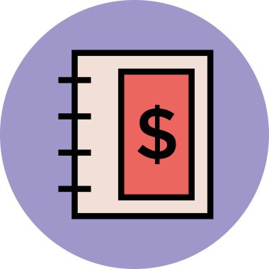 Modern iş ve ofis simgesi kavramları.