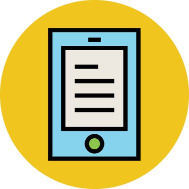 Modern iş ve ofis simgesi kavramları.