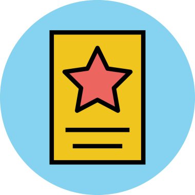 Modern iş ve ofis simgesi kavramları.