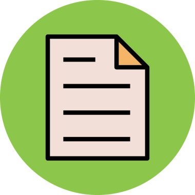 Modern iş ve ofis simgesi kavramları.