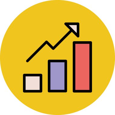 Modern iş ve ofis simgesi kavramları.