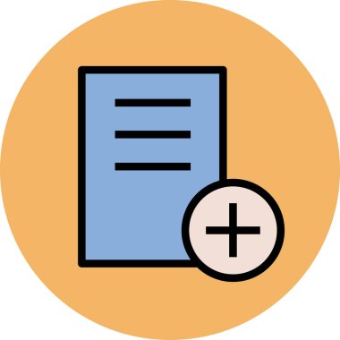 Modern iş ve ofis simgesi kavramları.