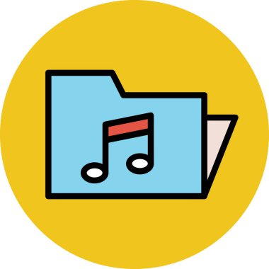 Modern müzik ve ses simgesi kavramları.