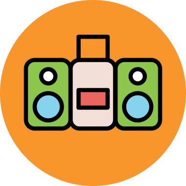 Modern müzik ve ses simgesi kavramları.