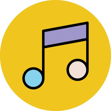 Modern müzik ve ses simgesi kavramları.