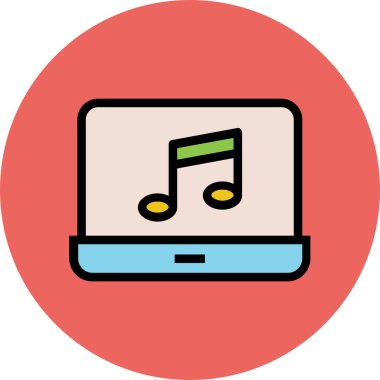 Modern müzik ve ses simgesi kavramları.