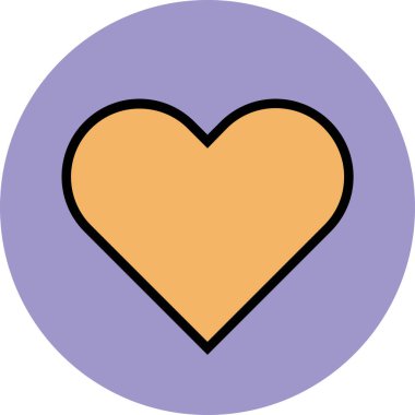 Modern aşk ve aşk ikonu kavramları.