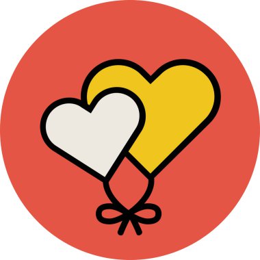 Modern aşk ve aşk ikonu kavramları.