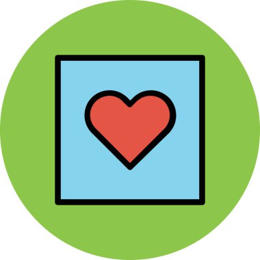 Modern aşk ve aşk ikonu kavramları.