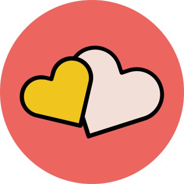 Modern aşk ve aşk ikonu kavramları.