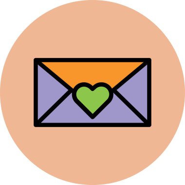 Modern aşk ve aşk ikonu kavramları.