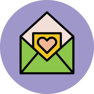 Modern aşk ve aşk ikonu kavramları.