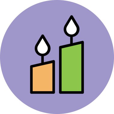 Modern düğün ikonu kavramları.