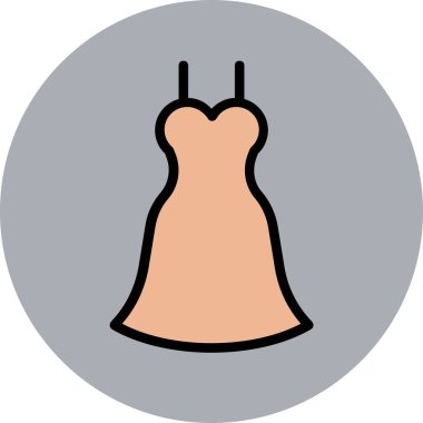 Modern düğün ikonu kavramları.