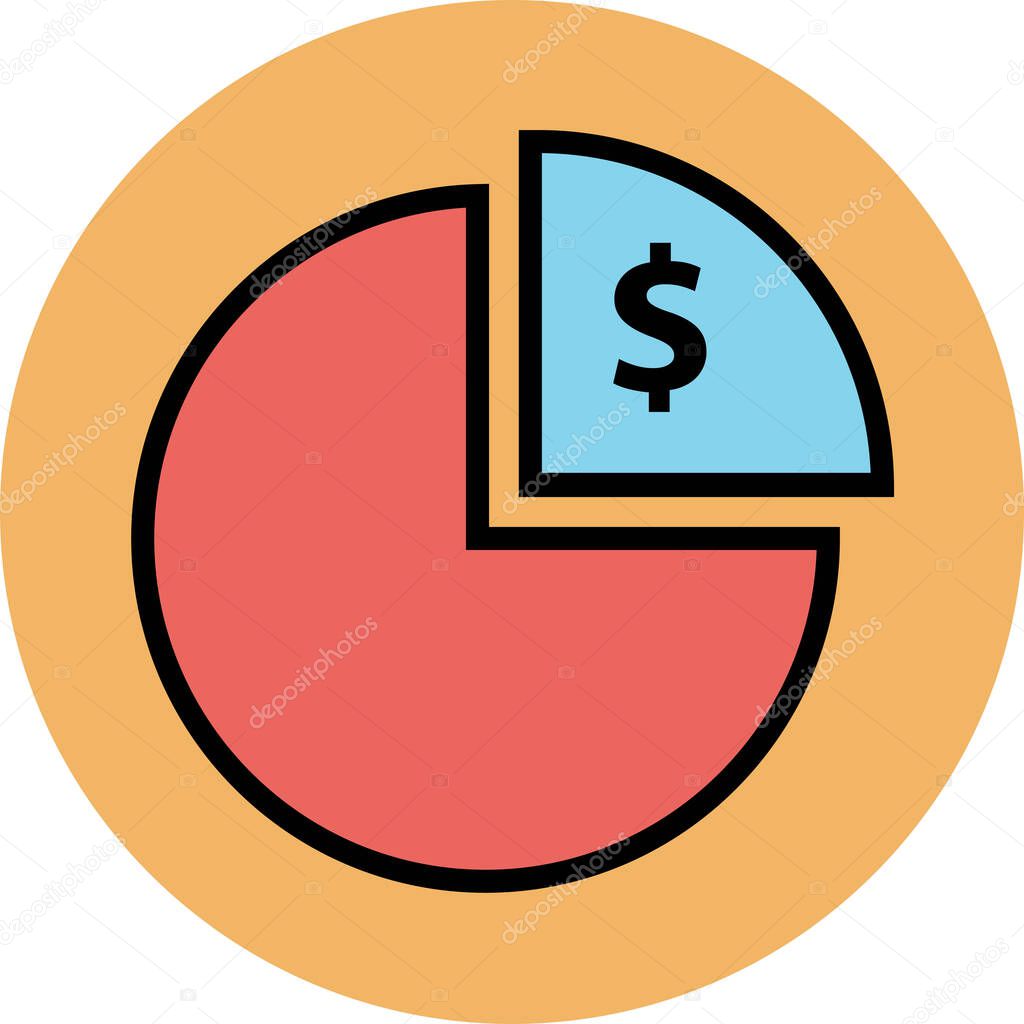 Modern business and office icon concepts.