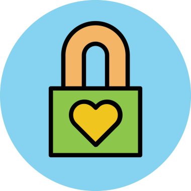 Modern düğün ikonu kavramları.