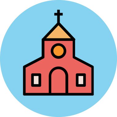 Modern düğün ikonu kavramları.