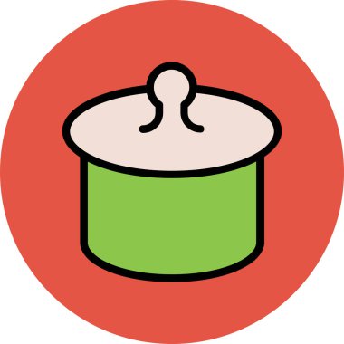 Modern yiyecek ikonu kavramları.