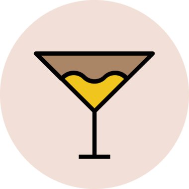 Modern yiyecek ikonu kavramları.