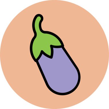 Modern yiyecek ikonu kavramları.