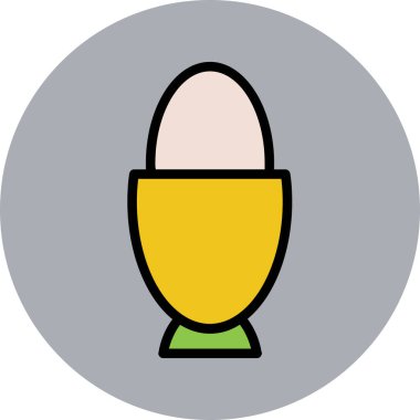 Modern yiyecek ikonu kavramları.