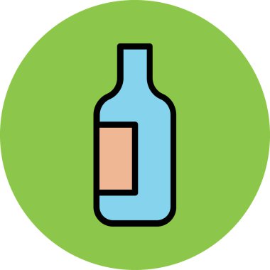 Modern yiyecek ikonu kavramları.