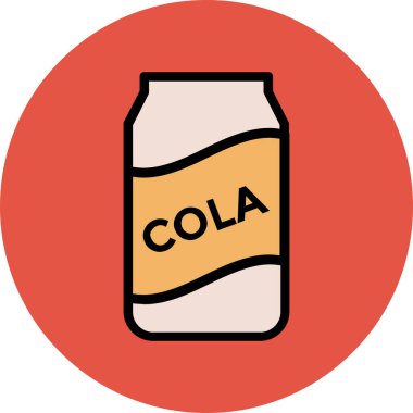 Modern yiyecek ikonu kavramları.