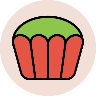 Modern yiyecek ikonu kavramları.