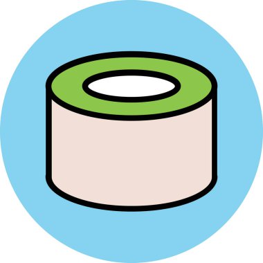 Modern yiyecek ikonu kavramları.