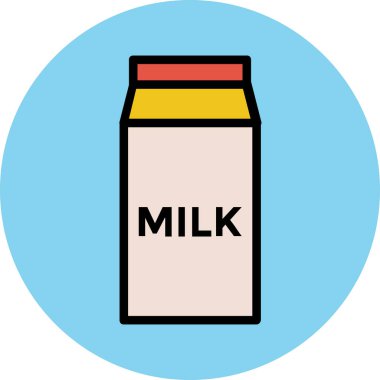 Modern yiyecek ikonu kavramları.