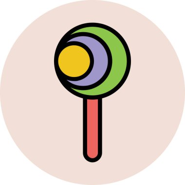 Modern yiyecek ikonu kavramları.