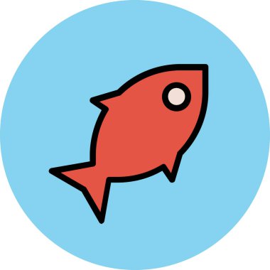 Modern yiyecek ikonu kavramları.