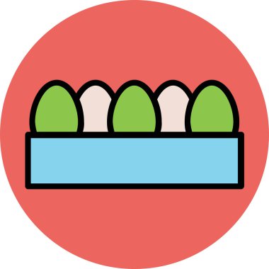 Modern yiyecek ikonu kavramları.