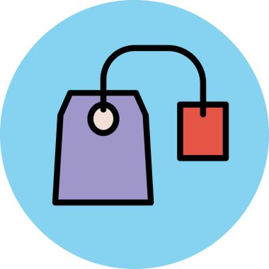 Modern yiyecek ikonu kavramları.