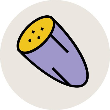 Modern yiyecek ikonu kavramları.