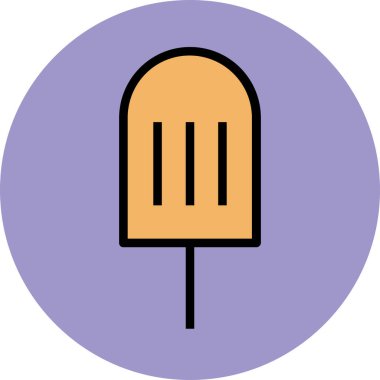 Modern yiyecek ikonu kavramları.