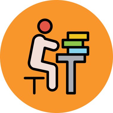 Modern eğitim simgesi kavramları.