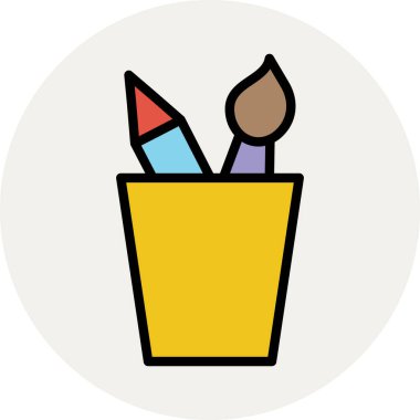 Modern eğitim simgesi kavramları.