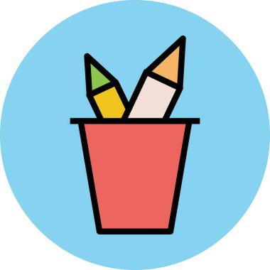 Modern eğitim simgesi kavramları.