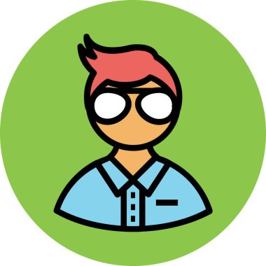 Modern avatar simgesi kavramları.