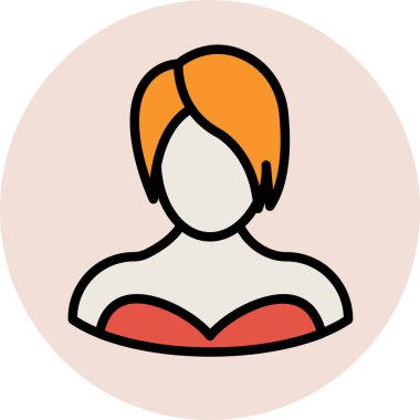 Modern avatar simgesi kavramları.