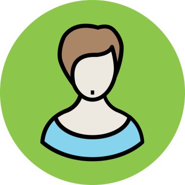 Modern avatar simgesi kavramları.