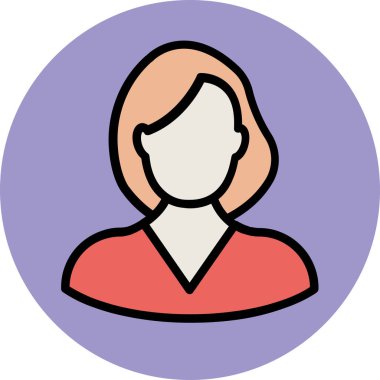 Modern avatar simgesi kavramları.