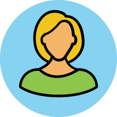 Modern avatar simgesi kavramları.